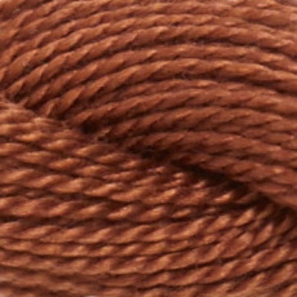 Fil - DMC - Coton Perlé Small N8 - Färg 801 - 100% bomull - 25 meter