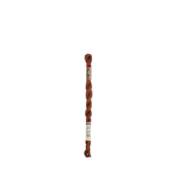 Fil - DMC - Coton Perlé Small N8 - Färg 801 - 100% bomull - 25 meter
