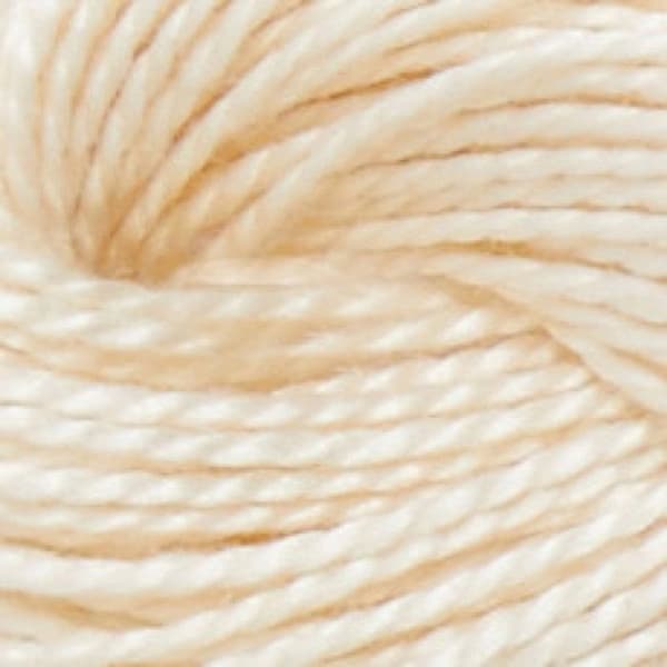 Tråd - DMC - Perlé Cotton Small N8 - Färg 712 - 100% Bomull - 25 meter