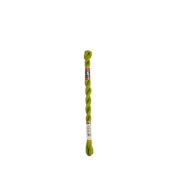 Fil - DMC - Coton Perlé Médium N5 - Färg 581 - 100% bomull - 15 meter
