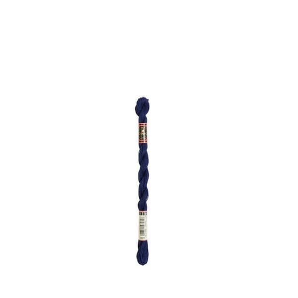 Tråd - DMC - Medium Pearl Cotton N5 - Färg 823 - 100% Bomull - 15 meter
