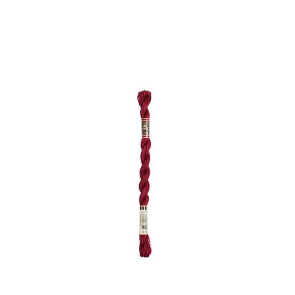 Tråd - DMC - Medium Pearl Cotton N5 - Färg 815 - 100% Bomull - 15 meter