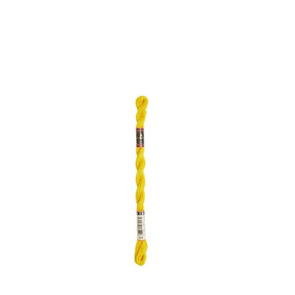 DMC Pearl Cotton Thread Medium N5 Col. 444 Gul