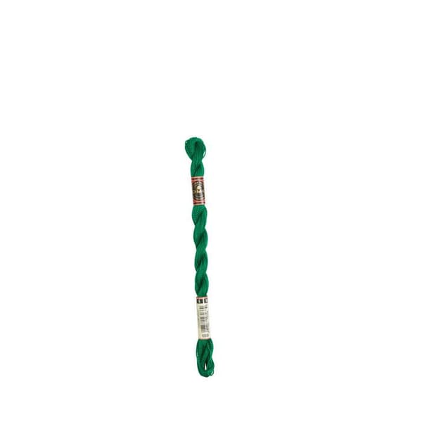 Tråd - DMC - Medium Pearl Cotton N5 - Färg 699 Grön - 100% Bomull - 15 meter