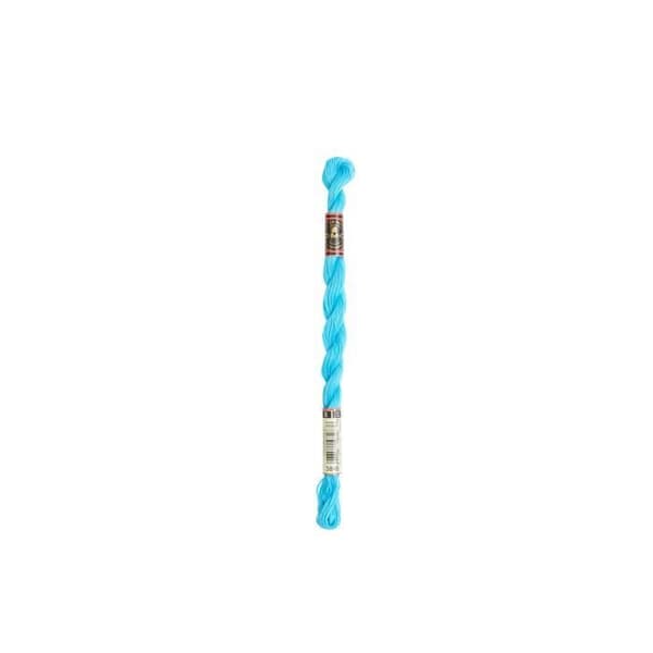 Fil - DMC - Coton Perlé Small N8 - Färg 3846 - 100% bomull - 25 meter
