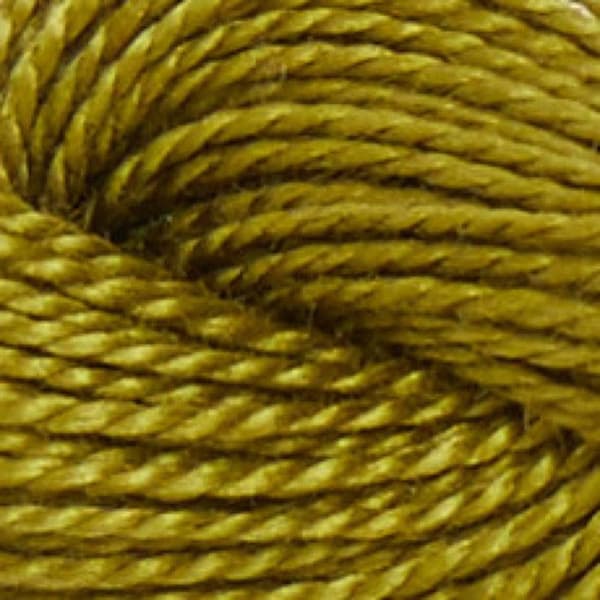 Fil - DMC - Coton Perlé Liten N8 - Färg 580 - 100% bomull - 25 meter