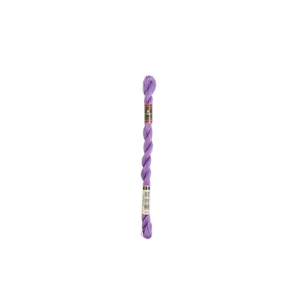 Fil - DMC - Coton Perlé Small N8 - Färg 553 - 100% bomull - 25 meter