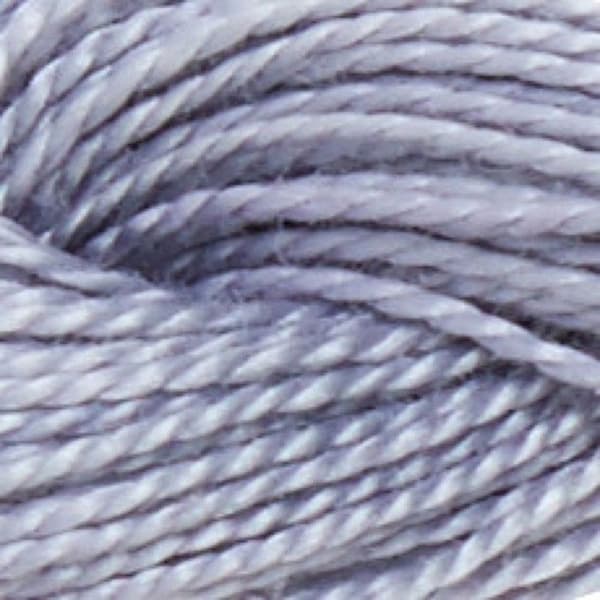Tråd - DMC - Perlé Cotton Small N8 - Färg 318 - 100% Bomull - 25 meter