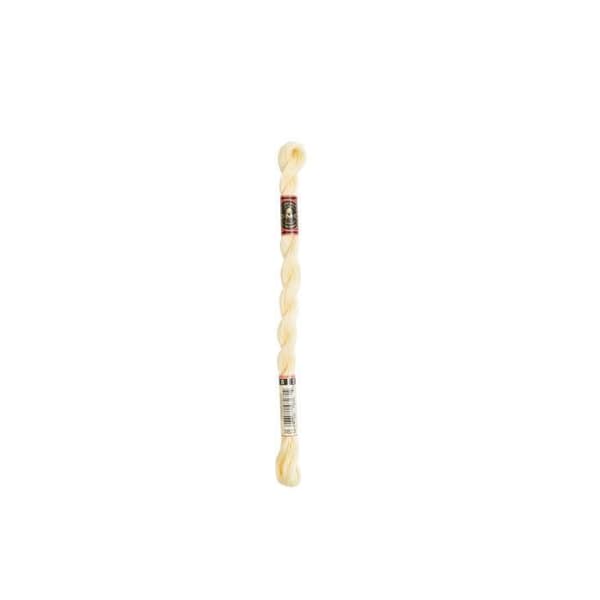 Fil - DMC - Coton Perlé Small N8 - Färg 3823 - 100% bomull - 25 meter