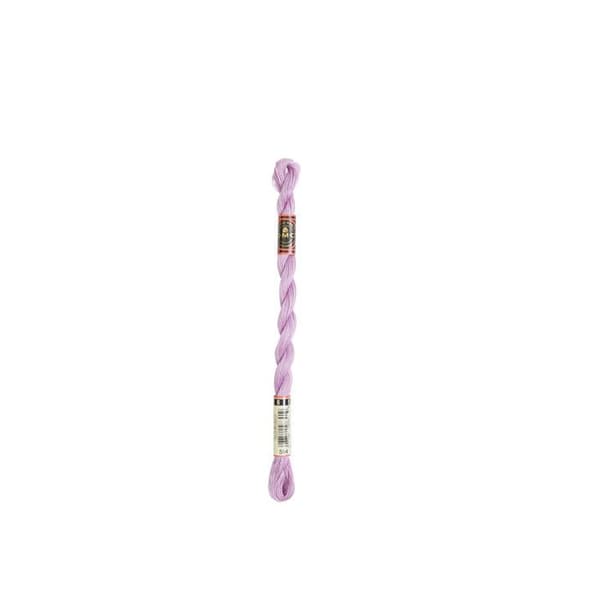 DMC Pearl Cotton Thread Small N8 Col. 554 Lila