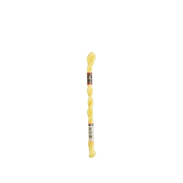 DMC Pearl Cotton Thread Medium N5 Col. 727 Gul