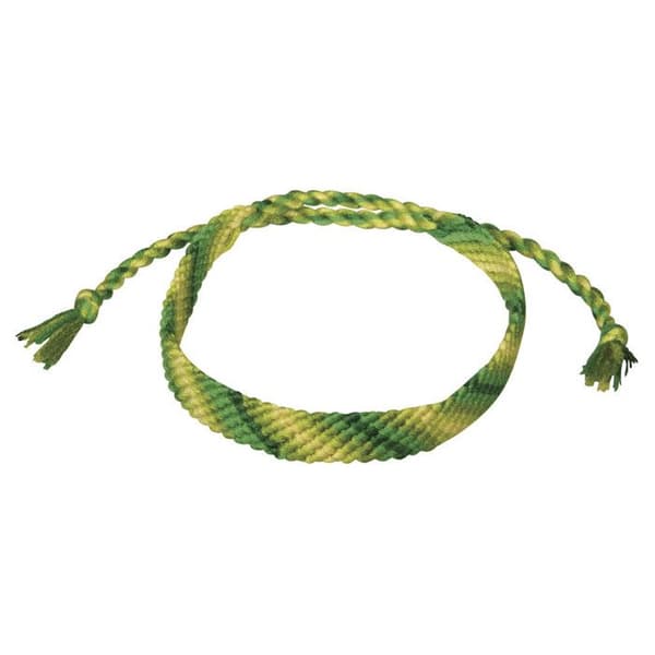 Filarmé bracelet i brasiliansk stil 5 färger. Gröna nyanser