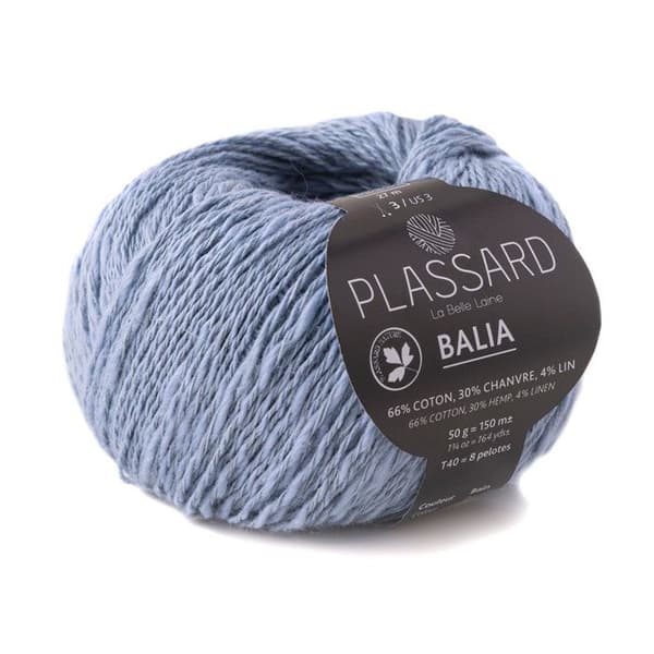 Plassard sommarvirkat och stickgarn: Balia Jean's 24