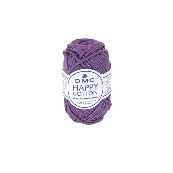 Natura Happy Cotton 3mm 20g Amigurumi and Crochet Col. 756 lila