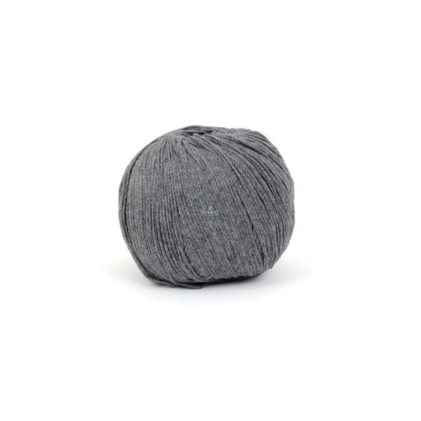 Eco Vita Återvunnet bomullsgarn 3mm 100g Stickning och Virkning Col. 102 grå