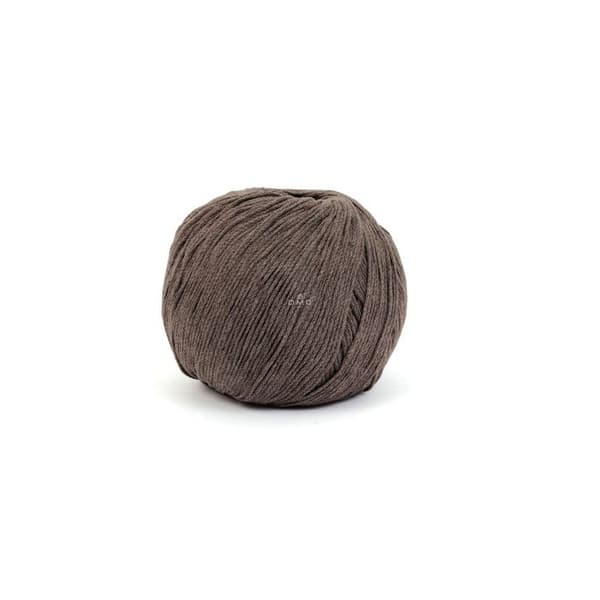 Eco Vita Återvunnet bomullsgarn 3mm 100g Stickning och Virkning Col. 011 brun