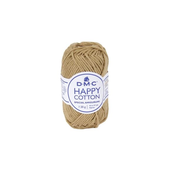 Natura Happy Cotton 3mm 20g Amigurumi and Crochet Col. 776 beige