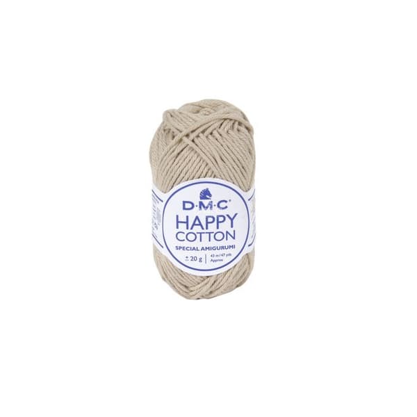 Natura Happy Cotton 3mm 20g Amigurumi and Crochet Col. 773 beige