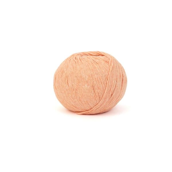 Eco Vita Återvunnet bomullsgarn 3mm 100g Stickning och Virkning Col. 109 rosa