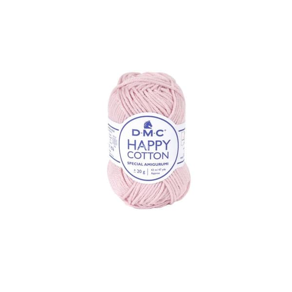 Natura Happy Cotton 3mm 20g Amigurumi and Crochet Col. 764 rosa