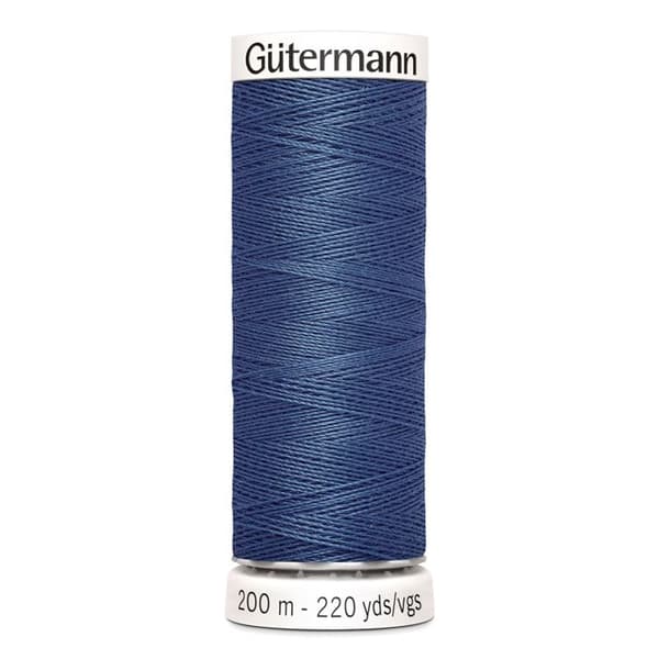 Tråd helt textil - Ej specificerad - 748277-68 - 200m - 1 spole - Blå färg
