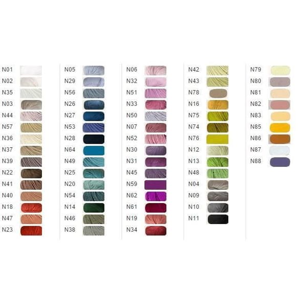 NATURA Fil Coton Nysta 50 grs N76