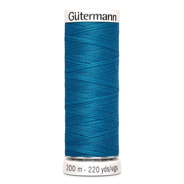 Tråd i textil - Ej specificerad - 748277-482 - 200m - 1 rulle - Blå färg
