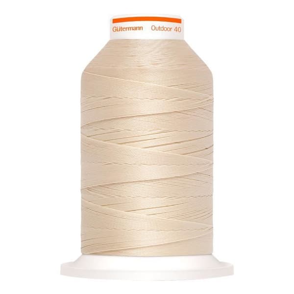Syrtråd - Gütermann - Utomhus - 400m - Beige - Väderbeständig