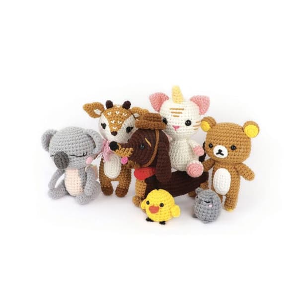 Amigurumi bomullsgarn svart torrt bläck