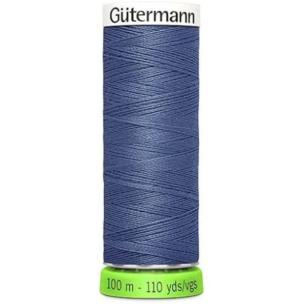Sömnadsgarn för allmänt bruk - GÜTERMANN - Nr.100 RPET - 100 m - Färg 112 - Rivtålig