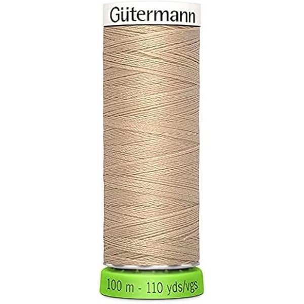 Syrtråd - GÜTERMANN - N° 100 - 100 m - RPET - Färg 186