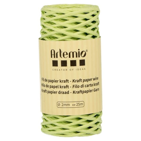 Grön anis crafttråd 2mm x 25 m