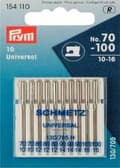 Miniatyrbild 1 av 4: Synål - Prym stoppnål - 154110 - /schmetz universalnålar 130/705 h förpackning om 10 st