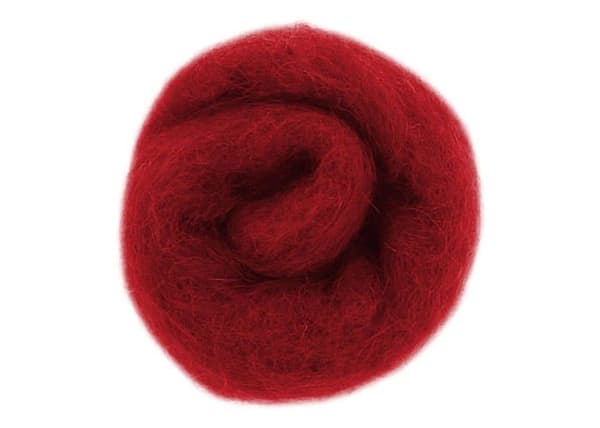 Tråd för broderi eller sömnad - färgkarta Innspiro - 1417 - FELTHU, röd, 100gr