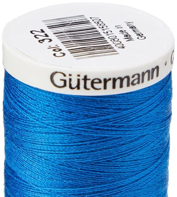 Gutermann - GUT7178780322 - Sy all polyestertråd, 250 Mtr, Lapis Blue (0322),