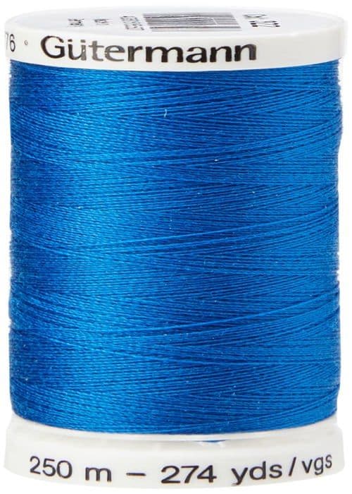 Gutermann - GUT7178780322 - Sy all polyestertråd, 250 Mtr, Lapis Blue (0322),