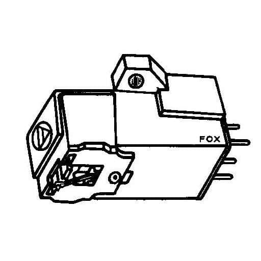 Magnetisk kapsel - FONESTAR - Fox 4034 DST - Diamantnål - Kompatibel med Audio Technica