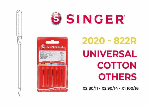 Synål - stoppnål Singer company - 848-822-2