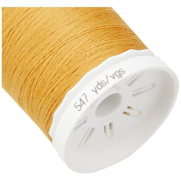 Gutermann - GUT7092390968 - Sy alla Polyestertrådar, 500 Mtr, Jeans Guld (0968 Filter)