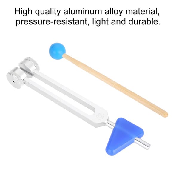 136,1 Hz Stämgaffel i aluminiumlegering Instrumentsats för ljudläkande vibrationsterapiverktyg