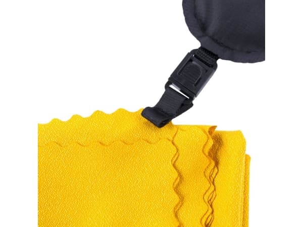 Spokey handduk för snabbtorkning Nemo gul 40x40cm (839562)