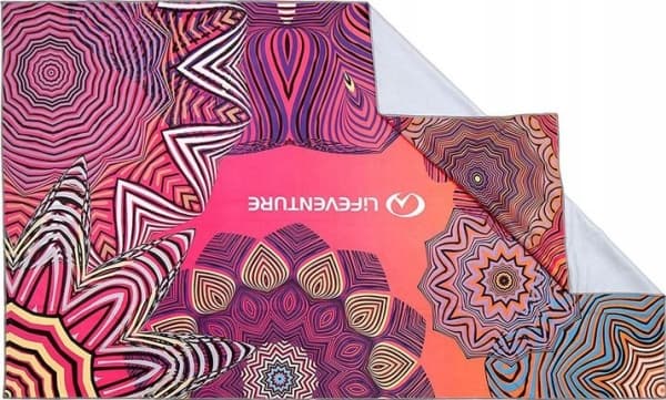 Lifeventure Resirkulert SoftFibre Trek Mandala Quick Dry Håndkle