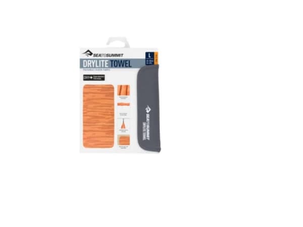 Badhandduk 60x120 DryLite Handduk Outback Sunset Sea To Summit Orange 1 st