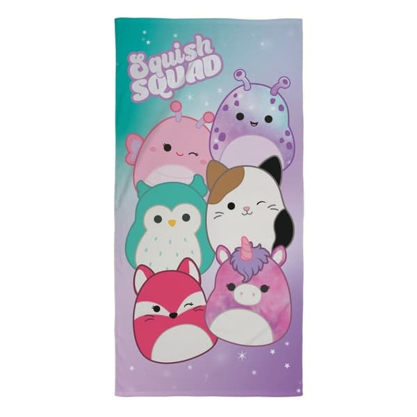 Squishmallows Håndkle - 70 x 140 cm - Squishmallows (SQM156)