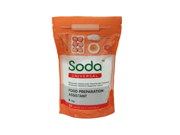 Soda | Universal Soda, 1kg (Doy-pack) | Food preparation assistant