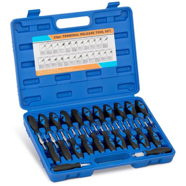 MSW Terminalverktyg - 23 delar - kärna: polypropylen, handtag: gummi (TPR) / rostfritt stål