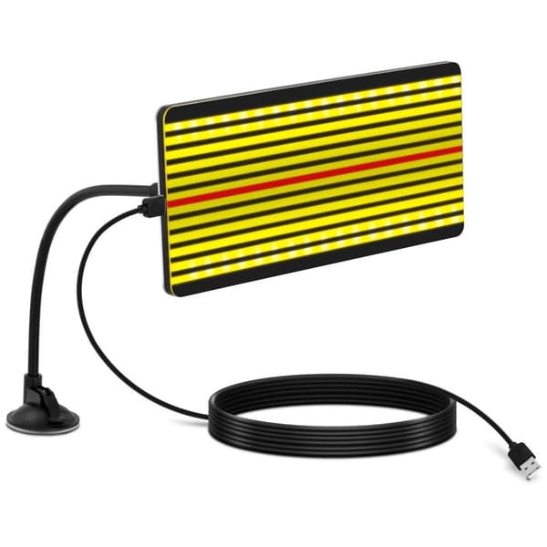 MSW Reflektorplatta för bucklor - 32 x 15 cm - Flexarm