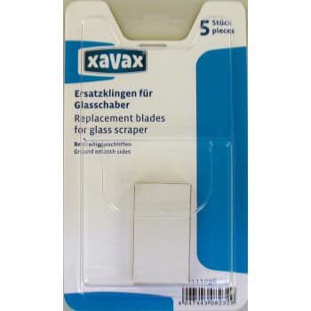 XAVAX Puhdistuslasta Varaterät 5pack Tuotenumerolle 111010