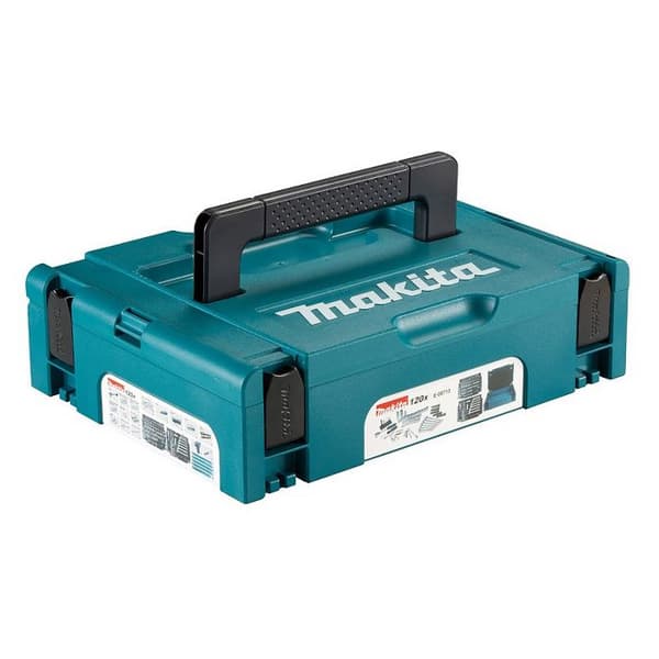 Låda med 120 handverktyg - MAKITA - E-08713 - Kromvanadinstål - MAKPAC storlek 1