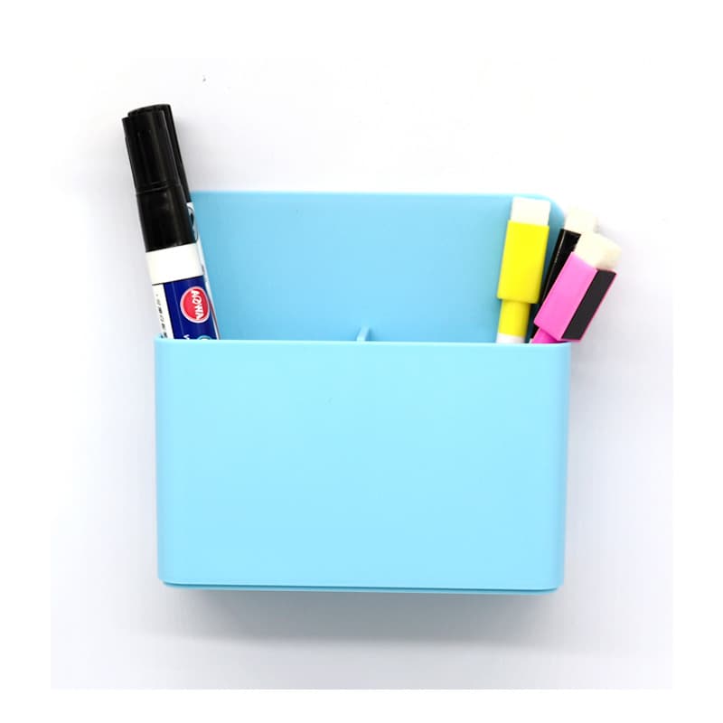 Magnetisk Dry Erase Marker Hållare Blå